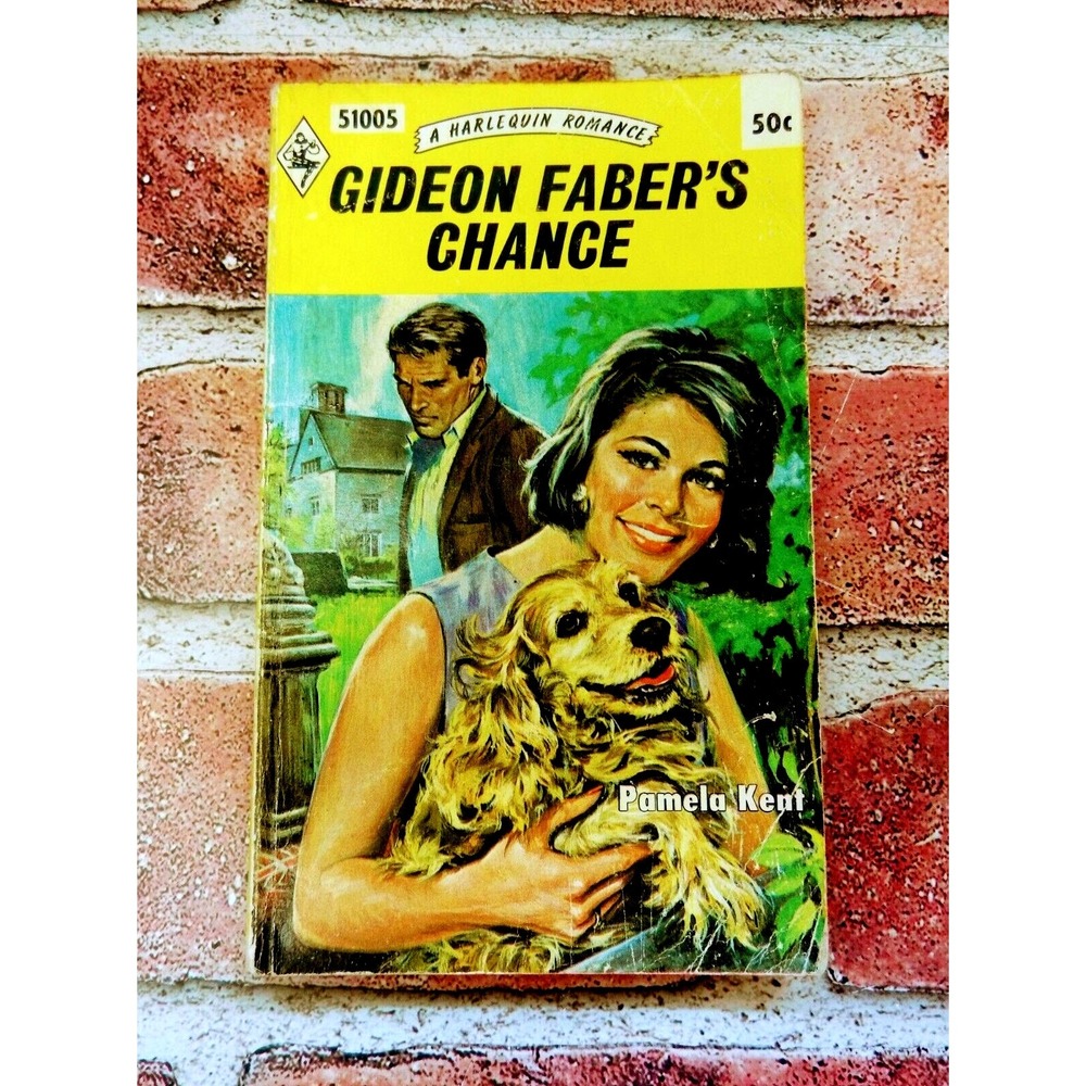 Gideon Faber's Chance Pamela Kent 1966 Harlequin Romance Vintage Red‑Edge‎ PB